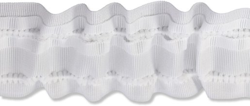 Gardinenband (Kräuselband) Universal 50 mm variabel Weiß 5 Meter