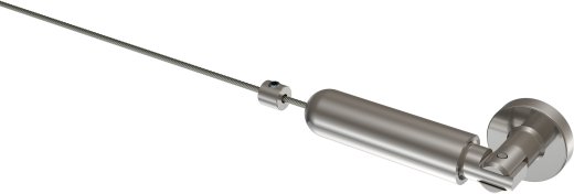 Seilspanngarnitur Davis vernickelt