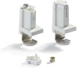 Klemmträger Perfect für Seitenführung Weiß (2 Stück)