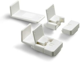 Klemmträger Simple für Seitenführung Weiß