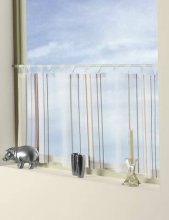 Scheibengardine Dessin Fox Fb. 32, 140x50 cm