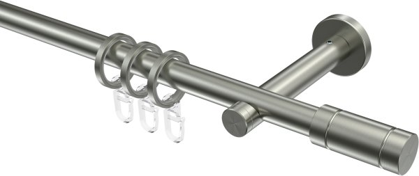 Gardinenstange Edelstahl 16 mm Ø ENORMA - Jolly