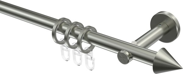 Gardinenstange Edelstahl 16 mm Ø MEDIUM - Scarano