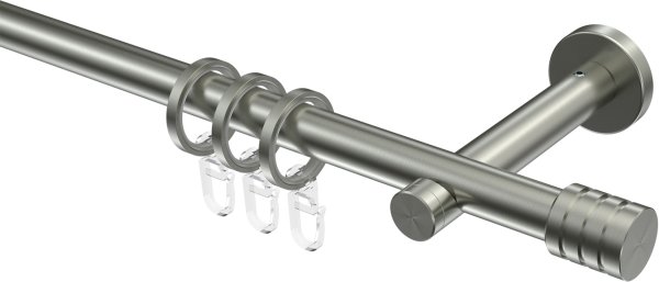 Gardinenstange Edelstahl 16 mm Ø ENORMA - Selma