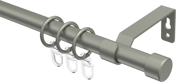 Gardinenstange Metall 16 mm Ø OLYMP - Lucan Chrom matt 100 cm