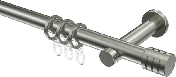Gardinenstange Edelstahl 20 mm Ø PERFECTA - Fario