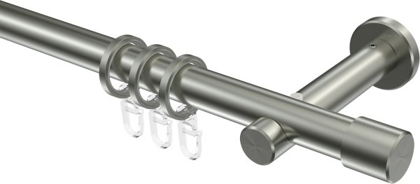 Gardinenstange Edelstahl 20 mm Ø TREND - Santo