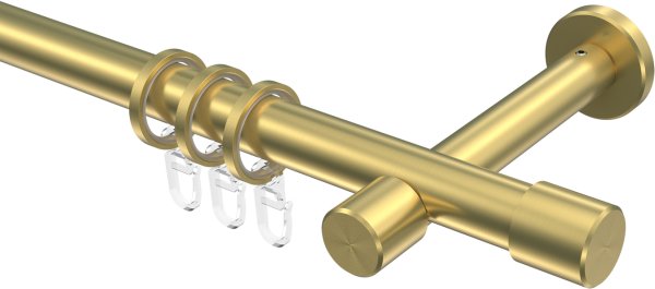 Gardinenstange Messing-Optik 20 mm Ø PRESTIGE - Santo