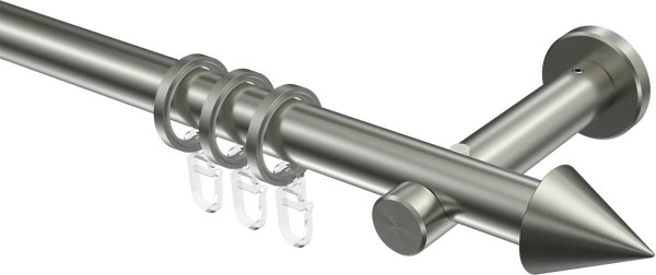 Gardinenstange Edelstahl 20 mm Ø TREND - Savio