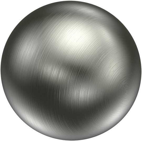 Endstücke Puros (Kugel) Edelstahl für Gardinenstangen 16 mm Ø (2 Stück) 