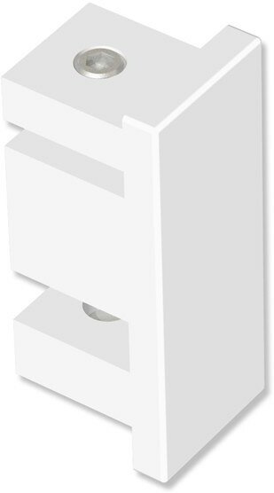 Endstücke Paxo (Kappe) Weiß für Innenlaufstangen 14x35 mm (2 Stück) 
