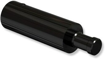 Trägerverlängerung Schwarz 5 cm Typ E20 für Gardinenstangen 20 mm Ø 