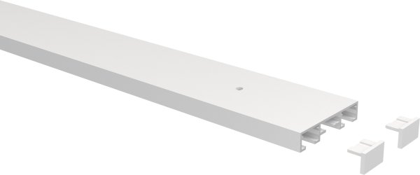 Gardinenschiene Aluminium 2-läufig PRIMAX Weiß