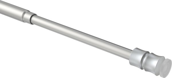 Klemmstange Metall / Kunststoff 8/6 mm Ø Flexo Silbergrau ausdrehbar