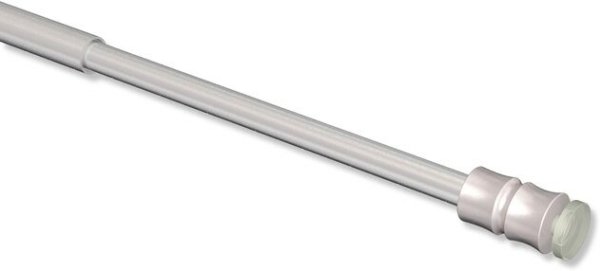 Klemmstange Metall / Kunststoff 8/6 mm Ø Flexo Silbergrau ausdrehbar 60-90 cm