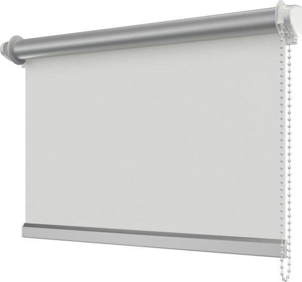 Klemmfix Seitenzugrollo / Thermorollo SZ3 verdunkelnd Uni Weiß Fb. 3003 45,5 x 175 cm