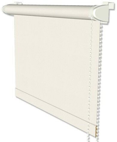 Klemmfix Seitenzugrollo / Thermorollo SZ2 verdunkelnd Uni Weiß Fb. 3003 98,5 x 175 cm