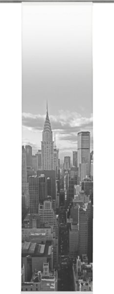 Schiebevorhang Dessin Manhattan Fb. 60, 60x245 cm, kürzbar 