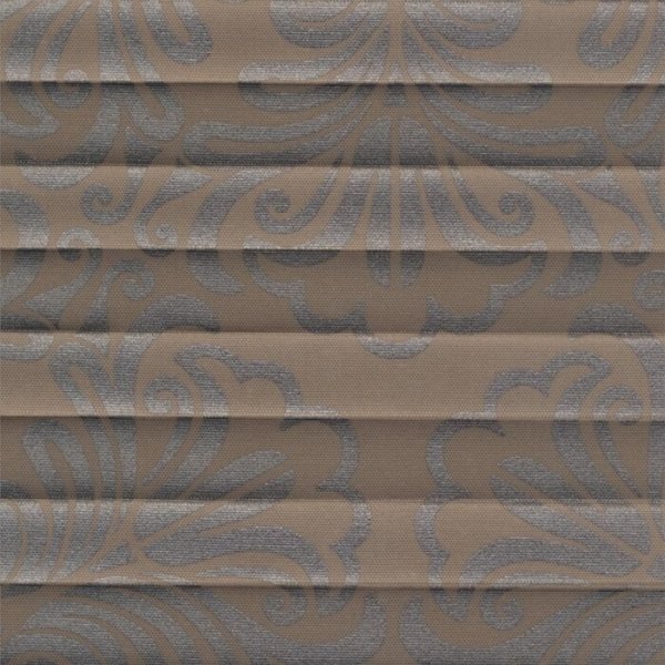 Plisseestoff P-13C30 Oriental Metallic lichtdurchlässig