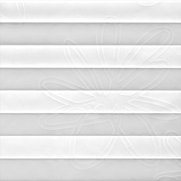 Plisseestoff P-27C10 Flowers lichtdurchlässig