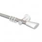 10203211-101232 Gardinenstange Metall 20 mm Ø PLATON - Bento Chrom / Weiß