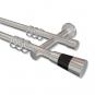 10203312-10121229 Gardinenstange Metall 20 mm Ø 2-läufig PLATON - Tanara Chrom