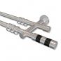 10203512-10121229 Gardinenstange Metall 20 mm Ø 2-läufig PLATON - Mavell Chrom