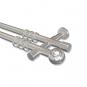 10203626-1012 Gardinenstange Metall 20 mm Ø 2-läufig PRESTIGE - Luino Chrom