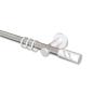 10204211-101232 Gardinenstange Metall 20 mm Ø PLATON - Zoena Chrom / Weiß