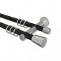 10204612-102912 Gardinenstange Metall 20 mm Ø 2-läufig PLATON - Sitra Schwarz / Chrom