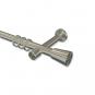 10204625-1039 Gardinenstange Edelstahl-Optik 20 mm Ø PRESTIGE - Sitra