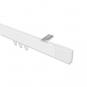 10212916-1032 Innenlauf Gardinenstange Deckenmontage Aluminium / Metall eckig 14x35 mm SMARTLINE (Universal) - Lox Weiß