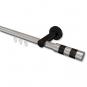10213511-101229 Innenlauf Gardinenstange Aluminium / Metall 20 mm Ø PLATON - Mavell Chrom / Schwarz