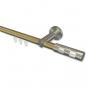 10213511-103839 Innenlauf Gardinenstange Messing-Optik / Edelstahl-Optik 20 mm Ø PLATON - Mavell