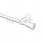 10214611-1032 Innenlauf Gardinenstange Aluminium / Metall 20 mm Ø PLATON - Sitra Weiß