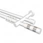 10223526-1032 Rundrohr-Innenlauf Gardinenstange Aluminium / Metall 20 mm Ø 2-läufig PRESTIGE - Mavell Weiß