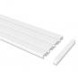 15200200-1032 Gardinenschiene Aluminium 3- / 4-läufig SLIMLINE Weiß