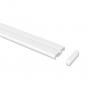 15200300-1032 Gardinenschiene Aluminium 1- / 2-läufig SLIMLINE Weiß