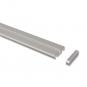 15200300-1033 Gardinenschiene Aluminium 1- / 2-läufig SLIMLINE Silbergrau