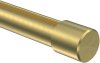 Endstücke Santo (Kappe) Messing-Optik für Gardinenstangen 20 mm Ø (2 Stück) 
