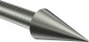 Endstücke Savio (Kegel) Edelstahl-Optik für Gardinenstangen 20 mm Ø (2 Stück) 