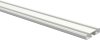 Gardinenschiene Aluminium 1- / 2-läufig SLIMLINE Weiß 100 cm