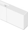 Endstücke Lox (Quader) Weiß für Innenlaufstangen 14x35 mm (2 Stück) 