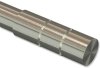 Endstücke Elanto (Rillenzylinder) Edelstahl-Optik für Gardinenstangen 20 mm Ø (2 Stück) 