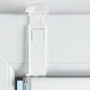 Klemmträger Falzmaster für Plissee System Decomatic Weiß (2 Stück) 