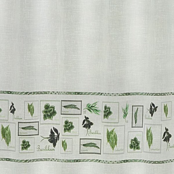 Scheibengardine Dessin Basil Fb. 80, 140x50 cm