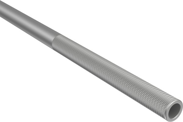 Schleuderstab mit Griff Aluminium SIMPLY Silbergrau