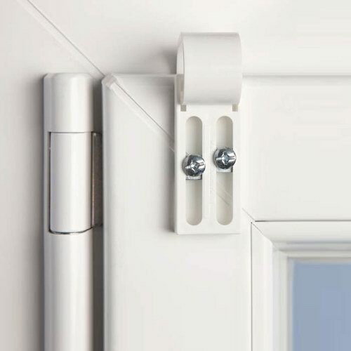 Klemmträger Universal Weiß (2 Stück)