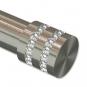 Endstücke Estana (Kappe Glitzer) Edelstahl-Optik für Gardinenstangen 20 mm Ø (2 Stück) 