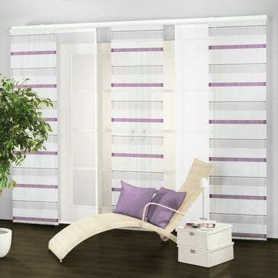 Schiebevorhang Dessin Fabia Fb. 90, 60x245 cm